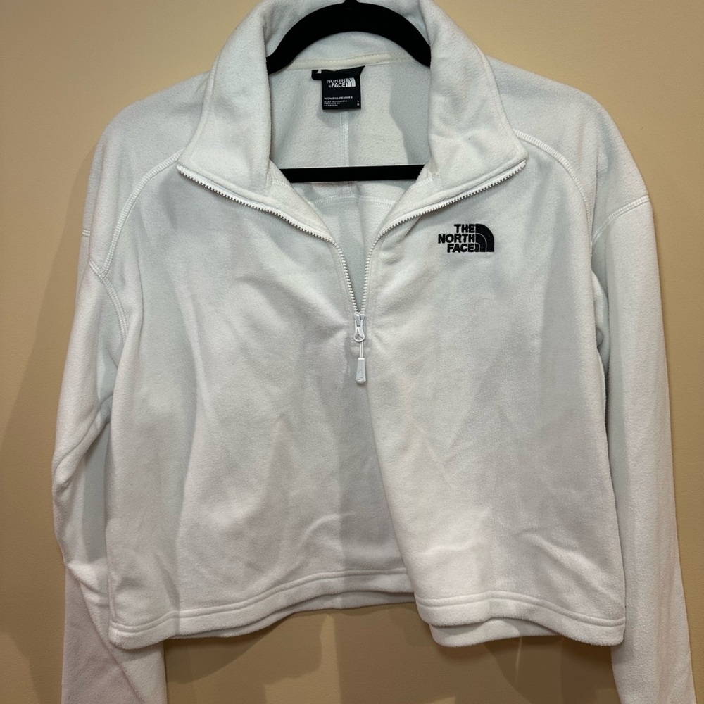 The North Face White Fleece Jacket